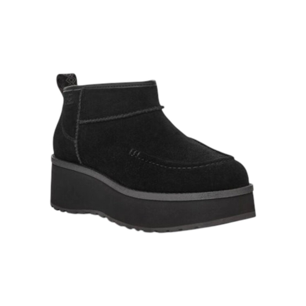 Ugg Cityfunc Ultra Mini Women's Size 10 Black Platform Boots Goth Grunge Whimsy